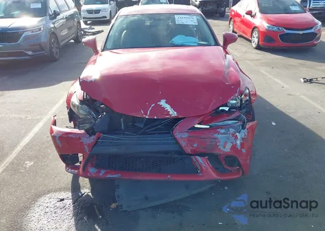 2016 Lexus Is 200T из США, поврежденный, VIN JTHBA1D23G5012596